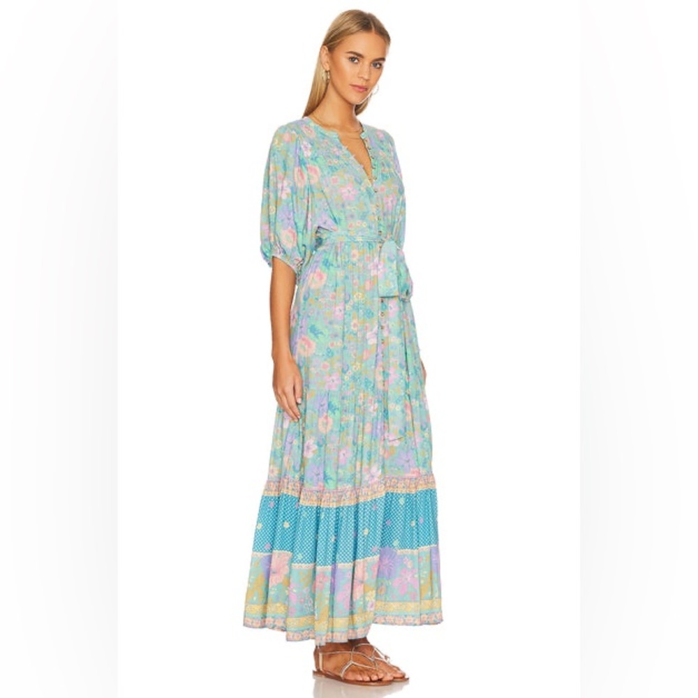 Spell hibiscus lane maxi dress